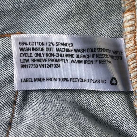 NEW High Rise Skinny Jeans Distressed Blue Size 6 Wild Fable NWT - Picture 5 of 14